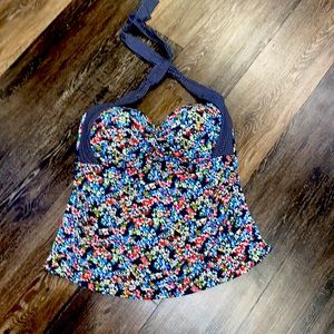 Anne Cole Convertible Strap Swim Top